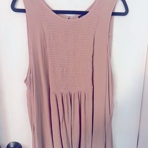 Torrid size 4 blouse- blush pink